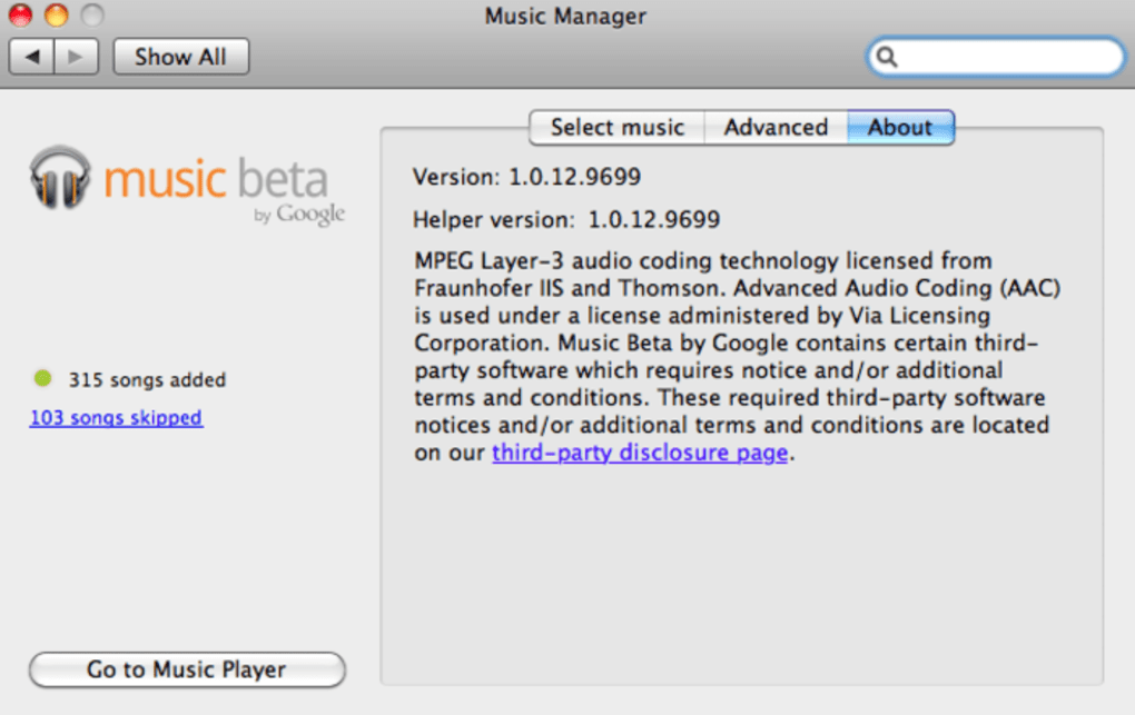 Google Music Manager Download Mac